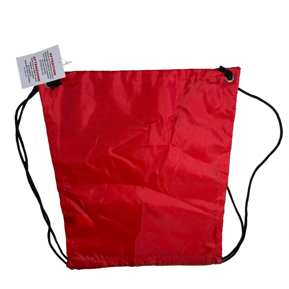 Disney Durable Minnie Mouse Red and Black Drawstring Bag NEW with tags - Picture 3 of 6